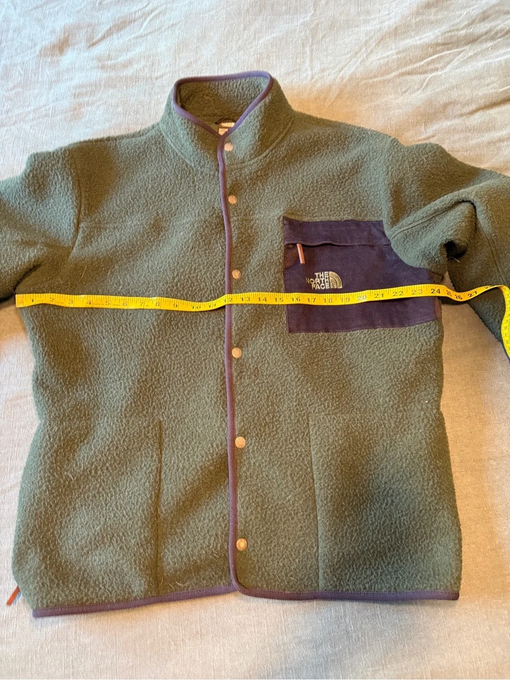 THE NORTH FACE - Men’s Fleece Jacket - Green - XXL